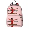 배낭 Simone Biles 체조 예술 배낭 보이 소녀 책가방 학생 학교 가방 만화 어린이 rucksack 노트북 Rucksack 숄더백