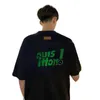 Designer Hommes et Femmes T-shirt Été Hip-Hop À Manches Courtes Plante Chinée Imprimé Tissu Haut De Gamme Couple Top S-3XL