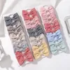 Acessórios de cabelo 10 pçs/set meninas bonito xadrez impressão hairpins para crianças crianças doce bandana clipes presilhas moda arco