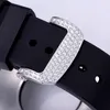 Wholesale Hip Hop Luxury Square Wristwatch Bling Iced Out Diamond Watches For Men and Women ACCESSORIES