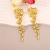 New Fashionable Elegant Simple and Casual Style, Metal Flower Personalized Earrings, Yiwu Jewelry for Women