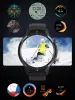 時計Senbono Air1 2022 New 4G Smart Watch Men 1.6inch HD 4+128GB SIM Card Android 9.1 with Camera GPS WiFi Wireless Call SmartWatch