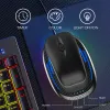 Accessoires Jiggler de souris indétectable Automatique avec temporisation RVB Lights Mououse Motion Simulator Hermulat Lock Écran Prévention de l'écran