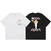 Casablanc-s 24ss designerski mężczyźni T-koszulka set litera drukuj męska swoboda i krótka damska luźna bawełniana koszula Wysokiej jakości koszulki letnia trasa