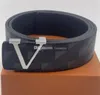 Senior fashion designer women's men's belt smooth buckle section casual business men's design imitation belt 38mm belt box