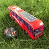 Kids Toy Rc Car Remote Control School Bus with Light Tour Radio Controlled Electric For Children Toys Gift 240228