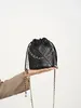 Kvällspåsar Fashion Mini Bucket Crossbody Forwomen Luxury Designer Shoulder Messengerbags Kvinnkedjor Purs och handväskor