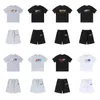 Shitrts Trapstar-Trainingsanzug, T-Shirt, Sweatshirt, Herren, kurzes Hemd, Shorts, Trapstar-Hose, T-Shirt, Designer-Shorts, Baumwolle, Herren-Sportbekleidung, Sommer, bequem, stilvoll