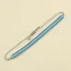 Charm Bracelets C.QUAN CHI Simple Blue Mood Handmade MIYUKI Braided Beaded Fashion Women's Adjustable Jewelry 2024
