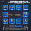 Spelare PowKiddy X45 Retro Handheld Game Console 4,5 tum IPS -skärm 3000+ Games Rocker Arcade PS1 Uppgradera simulatorn Double Battle