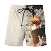 Nieuwe Japanse anime Naruto perifere 3D digitale kleurendruk unisex strandbroek cartoon shorts