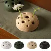 Vases Creative Lotus Seedpod Ceramic Vase Artificial Flower Decorative Flowers Pots Desk Decoration Floral Arrangement Modern Decor