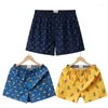 Underpants 3pcs Men's Underwear Boxer Shorts Cotton Loose Men Pant Breathable Male Arrow Panties Boxershorts