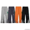 Pantaloni da uomo Pantaloni sportivi firmati da donna Pantaloni sportivi Amanti Pantaloni sportivi dipinti casual in cotone grigio per fare jogging Corsa G3RS