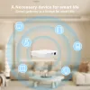 Kontrollera nya protokollmaterial trådnav Zigbee Smart Home Bridge Matter Gateway Hub Siri Voice Control HomeKit SmartThings Google Alexa