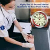 Manchda Nurse de enfermagem Analógico Médico Relógios Para Mulheres à prova d'água com segunda mão Fácil de ler Tempo militar Luminous 24 Hours Watch