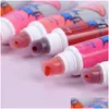 Lipgloss 6 kleuren Peel-off vloeibare lippenstift Waterdicht Langdurig masker Moisturizer Make-up Tear Pl Lint Cosmetica Drop Delivery Healt Otzok