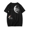 Men's T-Shirts Goods Full 8XL-M Pure Cotton Short sleeved T-shirt for Mens Summer New Pi Shuai Printed Half sleeved T-shirt with Enlarged Weight