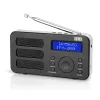 Radio Portable Digital Radio August Mb225 Dab/dab +/fm Rds Function Dual Alarm Stereo/mono Speaker Rechargeable Battery with Lcd