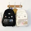Schultaschen, lässiger Rucksack, Nylon-Büchertasche, leichter Reise-Tagesrucksack für Teenager-Mädchen