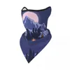 Bandanas Happy Camper Bandana Neck Gaiter Windproof Face Mask Scarf Cover Men Women Camping Life Headwear Tube Balaclava