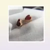 Solid Silver Vintage Four Fleol Clover Love Stud Brincos doces Alhambras Effeuillage 18K Gold Agate para WomenGirlls valentine0393163913