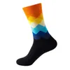 Chaussettes pour hommes décontracté coton marque Harajuku robe colorée tricot longue drôle Hip Hop Calcetines vêtements Skarpetki hommes cadeau