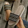 Sandalen 2023 Nieuwe Dames Slippers Platform Zomer Schoenen voor Vrouwen 2023 Nieuwe Strand Toevallige Hakken Sandalen Boheemse Handgemaakte Dames T240302