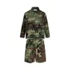 Designer Men Camouflage High Street Shorts Set For Men Summer Spring Jacket Beige Black Army Green Jacket Set FZ24030202