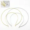 Grampos de cabelo camadas duplas tiaras de metal para mulheres meninas deusa aura coroas de casamento diy acessórios de joias