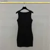 Basic Casual Dresses dresses designer skirt sexy wearable dress round sleeveless knitted Dress JEP4 240302