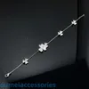 2024 Projektant biżuterii Vanl Cleefl ArpelsBracelet Charm Produkt Full Diamond Multi Womens Clover Four Flower Lucky Bransoletka