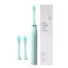 Toothbrush Ultrasonic Electric Toothbrush with 3 Brush Heads One Charge for Brazil Drop Shipping