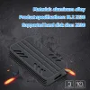 Kapsling M.2 NVME SATA SSD -kapsling Dual Portocol NVME till USB -adapter 10Gbps USB 3.1 Gen2 USB C Extern fall för M.2 2230 SSD