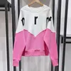 Neue Mode Kleidung Sweatshirt Designer Rundhals Pullover Frauen Pullover Brief Beflockung Druck Casual Hoodies