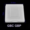 ケース10PCSクリアプラスチックゲームカートリッジケースストレージボックスプロテクターホルダーダストカバー任天堂GameBoy GBC GBP用の交換シェル