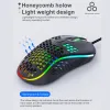 Mice USB Wired Gaming Mouse Mechanical Mice USB Luminous Light Mouse 7200DPI Adjustable Optical Gamer Mice for PC Computer Game
