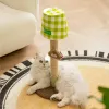 Scratchers Mewooofun Pets Lamp Cat Scratching With Joys Toys Cat Tree dla kota w pomieszczeniach Nature Sisal Cat Scratcher dla kotka dorosły kot