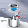 Levererar kattvattendispenser Automatisk katter Dog Water Fountain som körs med 4Layer Filter Sensor Stainles Steel Pet Cat Drinker Fountain