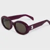 Новые модные женские солнцезащитные очки круглой формы CL40194U, высококачественные винтажные очки из ацетатного волокна, мужские роскошные солнцезащитные очки UV400