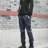 Projektanci Spodnie Cargo Topstoney luźne kieszeń haftowa odznaka spodnie cienki swobodny rozmiar m-2xl 2024 Spring Men Men Pants