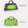 Väskor Hot Nylon Outdoor Sports Gym Bag Professionella män Kvinnor Fitness Travel Handväska Hot Training Female Yoga Duffel Axel Bag