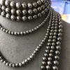 2024 ZA Fashion Black White Multi Layer Imitation Pearl Necklace Women Indian Statement Large Collar Choker Necklace Jewelry 240227