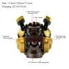 サブウーファーワスプトランスメーカー新しいクリエイティブカートゥーンワイヤレスBluetoothスピーカーカードミニ屋外ヘビースピーカーLED Intermitente LED