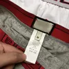 Boxers de luxe pour hommes, sous-vêtements de styliste, respirants, en pur coton, sous-vêtements sexy, gays, 3 pièces/lot