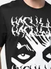 Załoga szyi graffiti T-shirt mężczyźni kobiety drukują koszulka 2024ss czarne topy luźne tshirty z krótkim rękawem