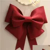 Party Decoration DIY Chulty Decorations Big Bow Eva Shop Display Wedding Arch Decor Birthday Festivity OCN CAR NT Drop Delivery DH0YT