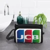 Borse per cosmetici Borsa da toilette personalizzata JCB per donna Organizer per trucco Custodia per kit Dopp per bellezza da donna