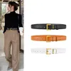 Womens di alta qualità vera pelle Ysllllls Designer Belt Canna alla moda Ago di mucca di alta fascia Pulsante con abito e jeans Saint Laurents YSL LSKR