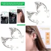 Clip-On & Screw Back Backs Earrings 1 Pair Ear Cuffs Women Elf Fairy Decorative Cuff Wrap Clip-On Earring Bar Drop Delivery Jewelry E Dhrah